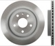 Brake disc Rear axle internally vented 13502199 (1036824) - Saab 9-5 (2010-)