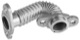 Exhaust pipe EGR 31338533 (1037002) - Volvo C30, C70 (2006-), S40, V50 (2004-), S60, V60, S60 CC, V60 CC (2011-2018), S80 (2007-), V40 (2013-), V40 CC, V70, XC70 (2008-), XC60 (-2017)