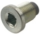 Oil drain plug, Oil pan magnetic without Seal