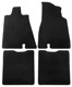 Fußmattensatz Velours schwarz bestehend aus 4 Stück  (1038213) - Volvo 140