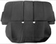 Accessory Seat Guard Rear seat Vinyl black 31263120 (1038629) - Volvo S60 (2011-2018), S60 CC (-2018), V60 (2011-2018), V60 CC (-2018)