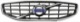 Radiator grill with Emblem 30795039 (1038738) - Volvo S60 (2011-2018), V60 (2011-2018)