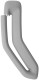 Cover, Safety belt left B-pillar grey granite 39873710 (1038903) - Volvo S60 (-2009), V70 P26 (2001-2007), XC70 (2001-2007)