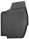 Floor accessory mat, single Rubber grey front left  (1038919) - Volvo 300