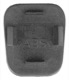 Cap, Interior panel Tailgate/Bootlid edge black-grey