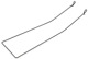 Wire, Lumbar support Back rest outer 1395708 (1039085) - Volvo 200