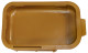 Door handle recess front left rear left beige 1246131 (1039672) - Volvo 200