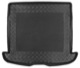 Trunk mat black Synthetic material Rubber  (1040063) - Volvo V50