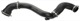Charger intake hose Intercooler - Inlet pipe 12822911 (1040557) - Saab 9-3 (2003-), 9-5 (-2010)