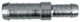 Hose connector 8 mm 10 mm Metal  (1040690) - universal 