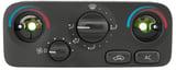 Control element, Heating/ Ventilation Limited stock, with small defects 9171601 (1040726) - Volvo C70 (-2005), S70, V70, V70XC (-2000)