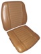 Bezug, Polster Vordersitze Sitzfläche Rückenlehne Kunstleder braun Satz für einen Sitz  (1040776) - Volvo 120, 130, 220