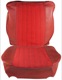 Upholstery Front seat Seat surface Back rest red Kit for one Seat  (1040792) - Volvo PV