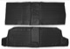 Bezug, Polster Rückbank Sitzfläche Rückenlehne schwarz Satz  (1040797) - Volvo P1800