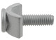 Tensioning screw, Battery pole lock M6 9162072 (1040838) - Volvo 700, 850, 900, C70 (-2005), S40, V40 (-2004), S70, V70, V70XC (-2000), S90, V90 (-1998)
