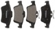 Brake pad set Rear axle 31341331 (1042224) - Volvo C30, C70 (2006-), S40 (2004-), V40 (2013-), V40 XC, V50