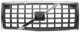 Radiator grill 940 Classic Turbo with Rod with Emblem with square grid black 9152415 (1042973) - Volvo 900