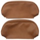 Upholstery Head rest Vinyl brown Kit 692660 (1043501) - Volvo 120, 130, 220, 140, P1800