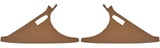 Interior panel C-pillar brown Kit  (1043507) - Volvo P1800