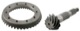 Pinion and crown wheel, Differential 4,1:1