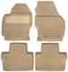Floor accessory mats Rubber brown consists of 4 pieces 39807572 (1044536) - Volvo V70, XC70 (2008-)