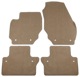 Floor accessory mats Velours brown consists of 4 pieces 39866373 (1044553) - Volvo V70, XC70 (2008-)