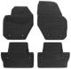 Floor accessory mats Rubber black (offblack) consists of 4 pieces 39828878 (1044554) - Volvo S60, V60, S60 CC, V60 CC (2011-2018)