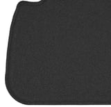 Fußmattensatz Textil schwarz bestehend aus 4 Stück