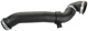 Charger intake hose Pressure pipe Intercooler - Throttle flap 31261230 (1045456) - Volvo C30, S40, V50 (2004-)