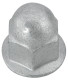 Nut Cap nut with Collar with metric Thread M6 Zinc-coated 30640833 (1045637) - Volvo universal ohne Classic