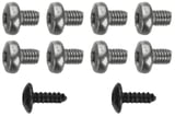 Screw kit, Licence plate USA Canada Japan 12804284 (1045988) - Saab 9-3 (2003-), 9-5 (2010-), 9-5 (-2010)
