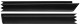 Zierleiste, Verglasung Seitenscheibe vorne für Fahrerseite, hinten schwarz 1325168 (1046199) - Volvo 700, 900