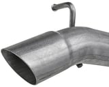 Exhaust pipe hidden Tailpipe