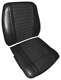Upholstery Front seat Seat surface Back rest black Kit for one Seat  (1046422) - Volvo 120 130