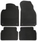 Floor accessory mats Rubber black consists of 4 pieces 32026121 (1046695) - Saab 9-3 (2003-)