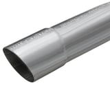 Exhaust pipe left