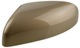 Cover cap, Outside mirror left ash gold 39979048 (1047104) - Volvo S60 (-2009), S80 (-2006), V70 P26 (2001-2007)