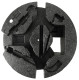 Insert spare wheel (storage tool) Boot floor