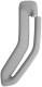 Cover, Safety belt right B-pillar grey granite 39873713 (1047390) - Volvo S60 (-2009), V70 P26 (2001-2007), XC70 (2001-2007)
