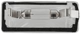 Licence plate light rear