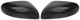 Cover cap, Outside mirror Carbon Look black Upgrade kit for both sides  (1047514) - Volvo S60 (-2009), S80 (-2006), V70 P26 (2001-2007)