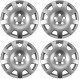 Wheel cover silver 16 Inch for Steel rims Kit 32025897 (1047846) - Saab 9-3 (2003-)