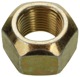 Lock nut all-metal with metric Thread M16 yellow galvanzied  (1047932) - universal ohne Classic