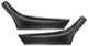 Armrest, Door black Kit for both sides  (1048177) - Volvo P1800