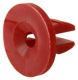 Clip, Engine protection plate red
