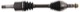 Drive shaft fits left and right 13174534 (1048732) - Saab 9-3 (2003-)