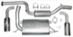 Sports silencer set Stainless steel from Catalytic converter Duplex (1 left/1 right)  (1048753) - Volvo C30