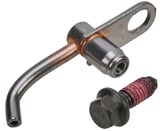 Oil injection nozzle, Crank shaft housing