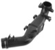 Charger intake pipe Pressure pipe Throttle flap - Intercooler