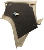 Interior panel D-pillar right upper